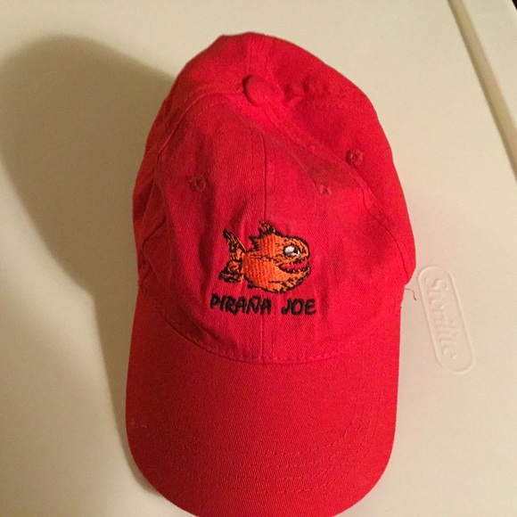 red baseball hat toddler